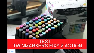 TEST - Twinmarkers fixy z ACTION