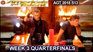 Aaron Crow Mentalist SCARES SIMON (part2) QUARTERFINALS 3 America's Got Talent 2018 AGT