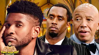 Plot against Puff? Usher visits Russell Simmons in Bali+Diddy pried Usher's backdoor open confirmed