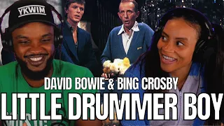 *PERFECT COLLAB* 🎵 David Bowie & Bing Crosby "LITTLE DRUMMER BOY" Reaction