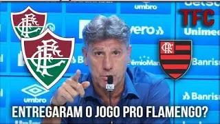 RENATO GAUCHO TIRA O TIME DE CAMPO CONTRA O BAHIA, OLHA O QUE ELE FALOU DEPOIS, FLUMINENSE DE OLHO