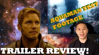 Guardians of the Galaxy Vol 2 Trailer Review, Aquaman Test Footage! David Harbour Rumored as Cable