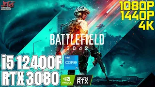 Battlefield 2042 S3: Escalation | i5 12400F + RTX 3080 | 1080p, 1440p, 4K benchmarks!