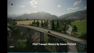 FS22 Tranquil Waters By Stevie | Full Fly Over Of The Completed Map | PC Farming Simulator Mod Map.