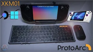 ProtoArc XKM01 The BEST portable Keyboard and Mouse for Steam Deck and ROG Ally?