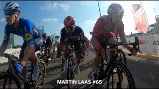 Unreal sprint cam footage from UAE Tour