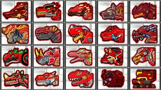 Dino Robot Red Corps - 20 Dinosaur - Full Game Play