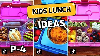 ✨What I pack my kids for SCHOOL LUNCH✨ P-4 | TikTok Compilation