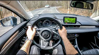 NEW Mazda 6 2021 (2.5 Skyactiv-G 194 HP) | POV Test Drive #744 Joe Black