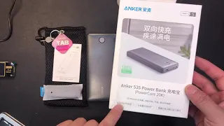 Sạc Dự Phòng Anker 535 20.000mAh 30w 3 Cổng Chính Hãng - A1366