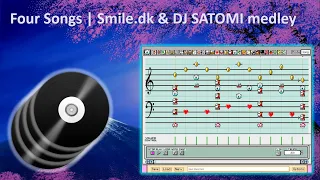 4 Songs | Smile.dk & DJ SATOMI | Giant Mario Paint Medley [Default Soundfont]