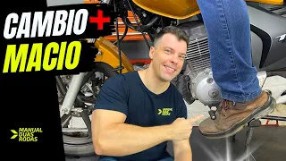 Como deixar o câmbio da moto mais macio