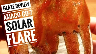 Glaze review AMACO solar flare