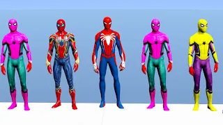 GTA 5 Epic Ragdolls | Spiderman jumps Episode 30