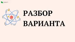 Разбор пробного варианта