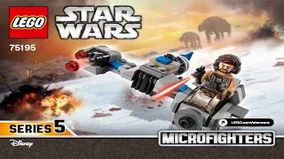 LEGO Star Wars SKI SPEEDER VS. FIRST ORDER WALKER MIC 75195 Лего Звездные войны Пехота VS Спидера #2