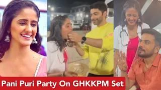 GHKKPM: Ayesha Singh & Harshad Arora Feed Pani Puri To Each Other | Sai-Satya Love Story