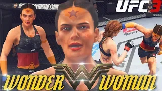 EA UFC 3: Wonder Woman Is Too Strong! Knockouts For Days! EA Sports UFC 3 Online Gameplay