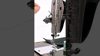 Threading a Vintage Singer Sewing Machine 15 Class