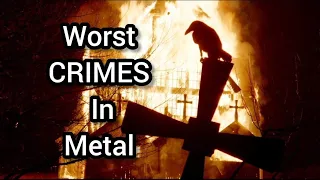 12 WORST CRIMES In Metal