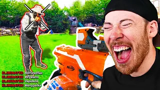 EXTREME NERF VIDEO GAMES in REAL LIFE!