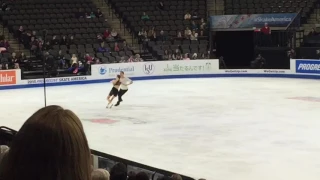 Ekaterina BOBROVA / Dmitri SOLOVIEV FD clips 2016 Skate America 10/23/16