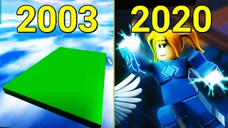 Evolution of Roblox 2003-2020