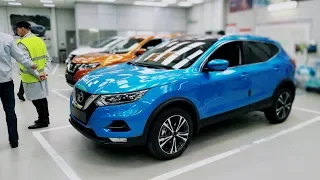 Nissan Qashqai 2019 модельного года запущен в производство на заводе в Санкт-Петербурге