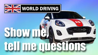 NEW! Show Me, Tell Me Questions 2024: UK driving test questions