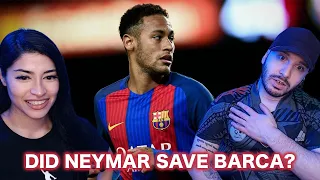 First Time Watching Neymar Jr Destroyed PSG & Made Messi Lose Control!