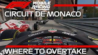 Where to overtake #1 | Monaco | F1 Mobile Racing 2021