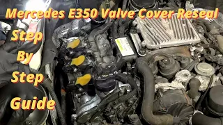 Mercedes E350 Valve Cover Gasket Replacement