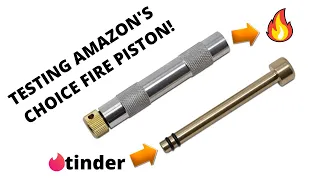 Fire Piston Ignition, American Heritage Brand.