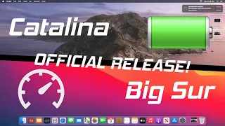 macOS Big Sur vs. Catalina Speed & Battery Life Comparison (Official Release!)
