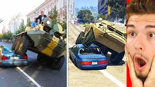 GTA 5 vs. REAL LIFE CHALLENGE 2