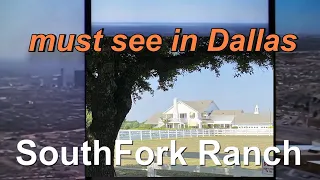 You can not miss it !!! - Visitor Center SouthFork Ranch - TV Series DALLAS