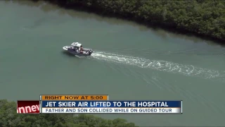 Jet ski accident near Caladesi Island, 14-year-old airlifted