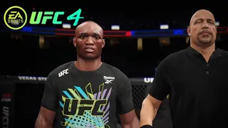 Kamaru Usman vs Jorge Masvidal Full Fight - EA Sports UFC 4