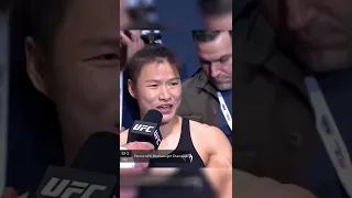 Weili's Best Interview (Translator Fired😂) At UFC 281 Weigh Ins