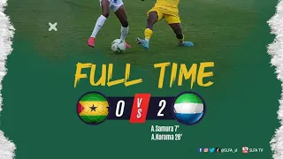 Sao Tome VS Sierra Leone