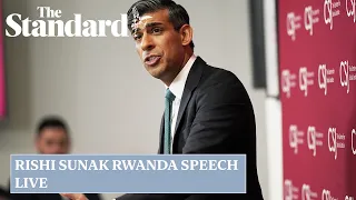 Rishi Sunak Rwanda speech in full: watch PM give speech on controversial immigration plans