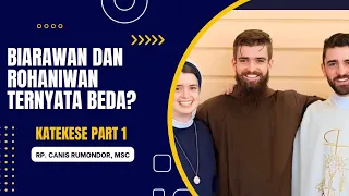 Sering salah‼️Begini perbedaan Biarawan & Rohaniwan! Mengapa ada Imam Projo, MSC, dll? | Katekese