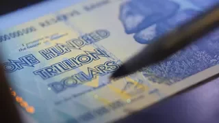 Authenticating Zimbabwe Currency (100 Trillion)