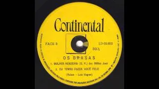 Os Brasas - Eu Tentei Fazer Vocé feliz (45 brazilian psych garage)