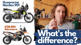 Husqvarna Norden 901 vs KTM 890 Adventure | Major Differences