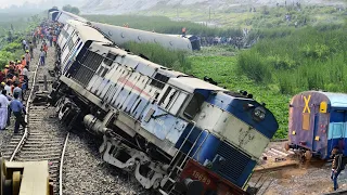 Derailment Site of High Speed Train | Dayodaya Express Derailed in Jaipur.