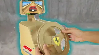 HowTo Make a Cardboard Racing Game Controller!! | DIY Ocean Game #trending