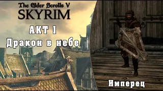 Дракон в небе (Имперец) - TES V Skyrim