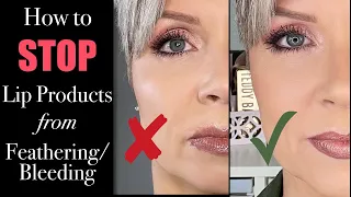 Makeup 101:  💄How to Prevent Lipstick from Feathering + BEST Products for Longest Wear!