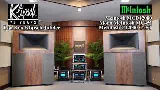 Loa Klipsch Jubilee - Đỉnh Cao Với Phân Tần Chủ Động Kết Hợp Hệ Thống Đỉnh Cao Analog Của Mcintosh